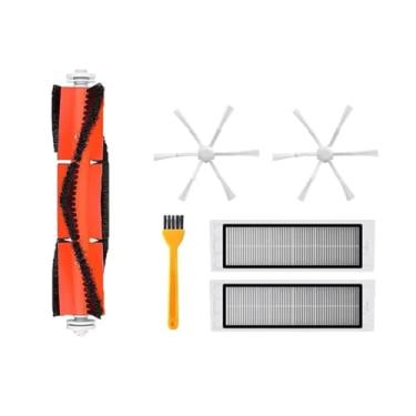 Imagem de Compatible With Xiaomi Mi Robot Vacuum Mop 2 STYTJ03ZHM Filter Mop Cloth Mijia Robot Vacuum Cleaner Accessories Main Side Brush Spare Parts(Light Grey)