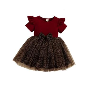 Imagem de TAGAS Baby-girls KD-204 A-Line, vermelho, 3-4 Years