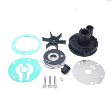 Imagem de Kit de reparo de bomba de água 689-W0078 para motor de popa Yamaha 2T 25HP 30HP 2 cilindros 689-W0078-A6; 689-W0078-04; 18-3427