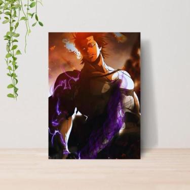 Imagem de Quadro Black Clover Anime A4  Placa MDF 06 - Lomi Art