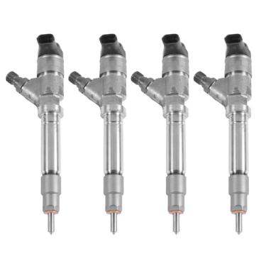 Imagem de Kessocco Conjunto de 4 injetores de combustível 0986435504 0445120027 substituição de injetor de trilho comum para Chevy GMC Savana Sierra 2500 3500 6.6L Duramax LLY 2004-2005