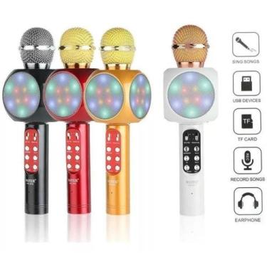 Imagem de Microfone Karaoke Bluetooth Diversão Garantida - Altomex