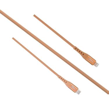 Imagem de Cabo USB-C para Lightning 1,2 m, Originais iPlace, Avelã