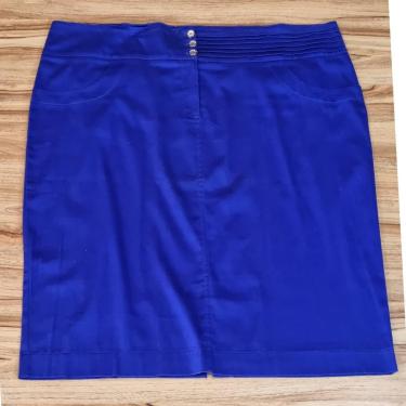 Imagem de Saia Feminina Morena Luz Detalhes Botões Plus Size-Feminino