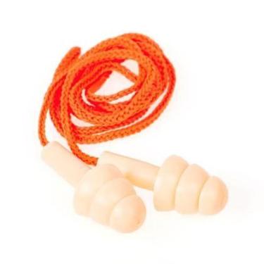 Imagem de Protetor Auditivo Silicone Protect Plug Cor Laranja - CAMPER