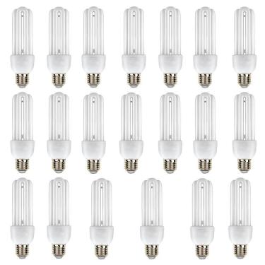 Imagem de Lampada Fluorescente 220v Kit 20 Uni 15w Iluminaçao Branco