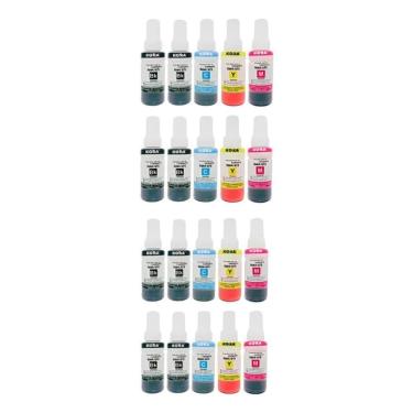 Imagem de Kit 20 Refil De Tinta T664 Para Epson L120 L310 L355 L380
