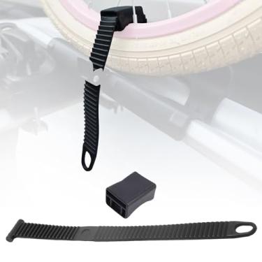 Imagem de ProRide para alça de roda 34358 com amortecedor 51231, suporte de alça de roda para suporte de bicicleta de teto de carro (alça de roda 34358 com amortecedor 51231