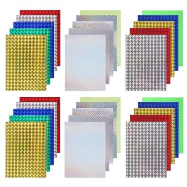 Imagem de Adesivos de fita para iscas de pesca, 15/30 peças refletivas de escamas de peixe, iscas, adesivo holográfico, fita adesiva para iscas de pesca faça você mesmo, acessórios de artesanato (30 peças