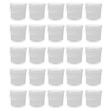 Imagem de Balde Para Obras Em Mg 1.8L Branco 25 Pçs