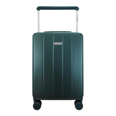 Imagem de Mala de Bordo em Policarbonato 10kg com TSA Rodas Giratórias Gladiador Infinity V1 (Verde Escuro)