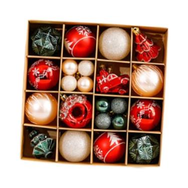 Imagem de oshhni Bolas de Natal, Enfeites Decorativos, Bolas Reutilizáveis ​​para Árvore de Natal, Pingentes para Celebrações, Hotéis e Ano, 32 Peças