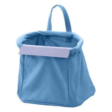 Imagem de Fxzqgnh Bolsa para Peças de Mahjong, Bolsa de Armazenamento, Bolsa de Transporte Multiuso, Fácil de Transportar, Organizadora para Acessórios de Má, Azul