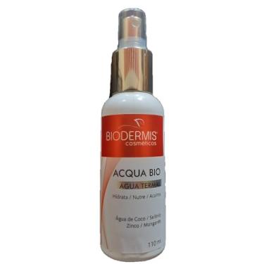 Imagem de Biodermis Acqua Bio 110ml Água Termal, Hidratante e Calmante nutre com Água de Coco, Selênio, Zinco e Manganês