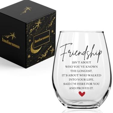 Imagem de Presentes de taça de vinho para mulheres, Natal, Ação de Graças, presentes de aniversário para melhores amigas, presentes exclusivos para irmãs, amigas
