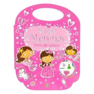 Imagem de Livro De Colorir - Só Para... Meninas