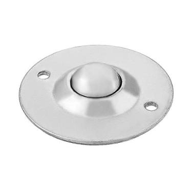 Imagem de Rodízios esféricos 10 pçs/lote CY-25B Diâmetro do furo 5 mm / 0,2 polegadas Flange Transportador Rolamento de Transferência Aço Carbono Unidade de Rolos Transportadores Rodas Industriais