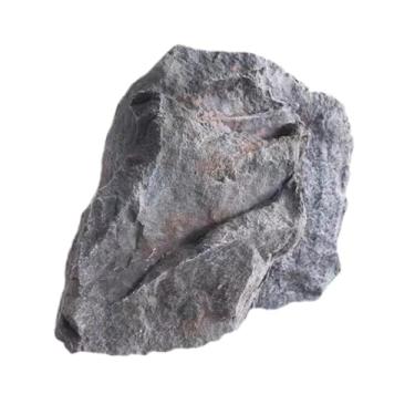 Imagem de IEUDNS Ornamento de arenito artificial de arenito de textura natural realista para parques de rios quadrados ruas comerciais decorativas, Style D