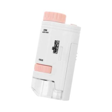 Imagem de Microscópio Elétrico Infantil De Bolso Com Ampliação De 60-200x, Luz L