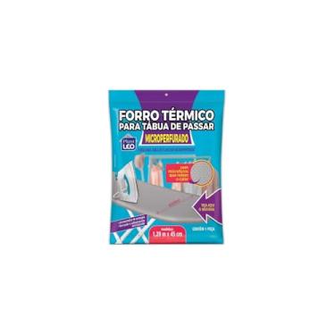Imagem de Forro Térmico para Tábua de Passar, Capa Grossa, Algodão e Poliéster, 135x40cm, 150g