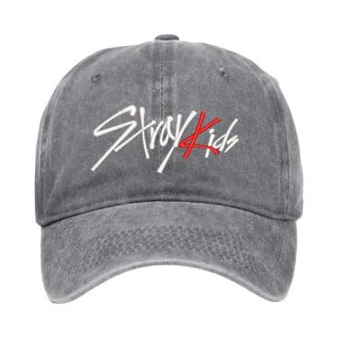 Imagem de Boné De Beisebol Unissex Coreano Bordado Em Algodão Com Proteção Solar