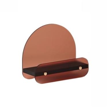 Imagem de Suporte para armazenamento de CDs Suporte vertical para CDs em acrílico para mesa de casa