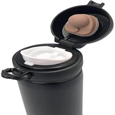 Imagem de Garrafa termica de aco inoxidavel para liquidos, perfeita,funcional e bonita, 500ml,elegante