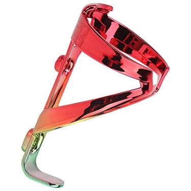 Imagem de aqxreight Suporte para Copo de água para Ciclismo Em Mountain Bike Suporte Colorido Leve para Garrafa de Bicicleta Diâmetro Universal Forte 65-75 Mm Sua Combinação de Três Cores (vermelho ouro verde)