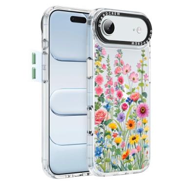 Imagem de GuardCrew Capa para iPhone Air, [proteção contra quedas de grau militar de 3,5 m à prova de colisão] [antiamarelamento e anti-descasca] Capa de telefone fina transparente à prova de choque TPU para