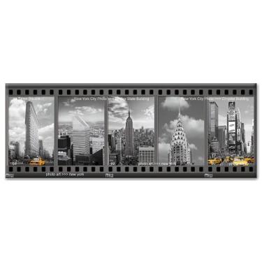 Imagem de Ímã de geladeira ArtMalore Black & White New York City