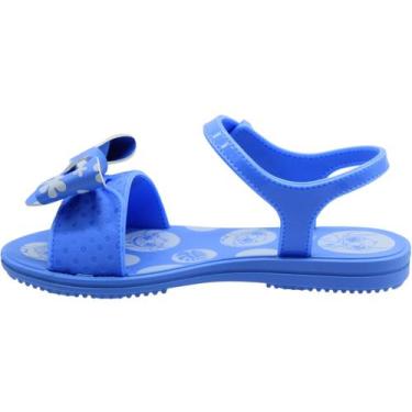 Imagem de Sandália Infantil Disney Fun Cup Com Copo Menina, 29, Azul