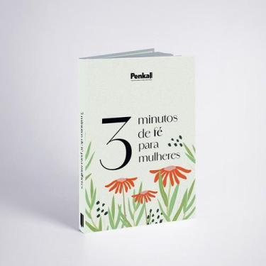 Imagem de Caderno Devocional 3 Minutos de Fé Para Mulher  Flor Laranja