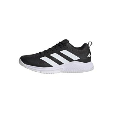 Imagem de Adidas Court Team Bounce 2.0 feminino, Núcleo, preto, Ftwr, branco, núcleo preto, 37