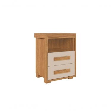 Imagem de Mesa De Cabeceira Tóquio Versátil Com 2 Gavetas Camas Fenix