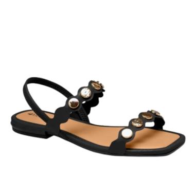 Imagem de Sandália Rasteira Bertini Mississipi - Preto