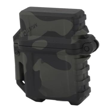 Imagem de GLOGLOW Necessidades Diárias Nylon, Resistente Ao Calor, Organizador Portátil, 2,36 X 2,17 X 0,79 Polegadas, Fecho de Pressão, para Viagens Ao Ar Livre Estojo de Armazenamento Mais Leve, Nan (Preto