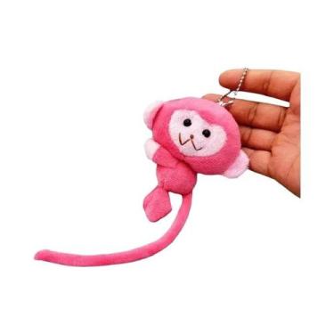 Imagem de Chaveiro De Pelúcia De Macaco Fofo, Pingente De Mochila, Brinquedo Ani