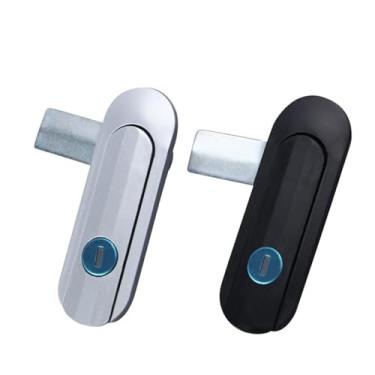 Imagem de Fechadura plana de plástico AB403 para distribuição de energia, interruptor de fechadura de porta de armário, 1 peça