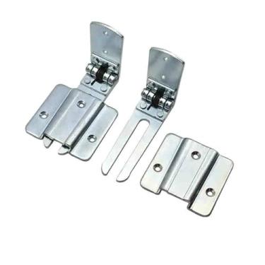 Imagem de Barra de dobradiça de mola removível, porta de balcão, dobradiça de rebote automática, porta de passagem, porta corta-fogo oculta, dispositivo de porta de fechamento automático, 1 peça