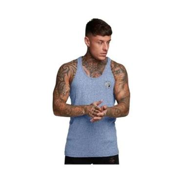 Imagem de Camiseta Sem Mangas Masculina Slim Fit De Secagem Rápida E Respirável 