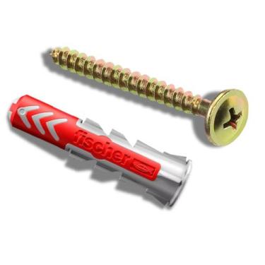 Imagem de Kit 25 Buchas Duopower 6mm + Parafusos Flangeados 4,0x40mm - FERRARI P