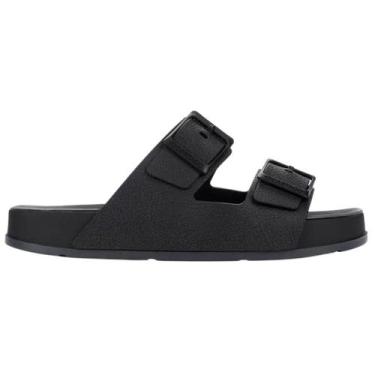 Imagem de Chinelo slide cartago milão plus 12501, Preto pto cinza, 41