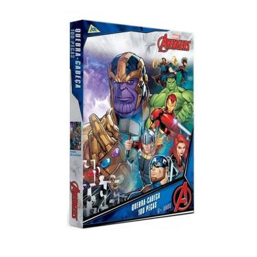 Imagem de Quebra-Cabeça 100 Peças Encapado Os Vingadores 2749 Toyster