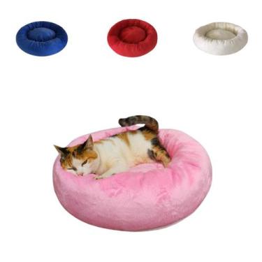 Imagem de Caminha Para Pet Redonda Velboa Fundo Impermeável 50cmx 50cm Macio Peq