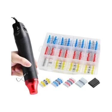 Imagem de Secador De Ar 300W Pistola De Ar Quente Para Soldagem Ventilador Térmi