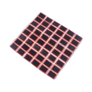 Imagem de Kit De Reparo De Pneus De Bicicleta Com Patches De Borracha De 25mm, S