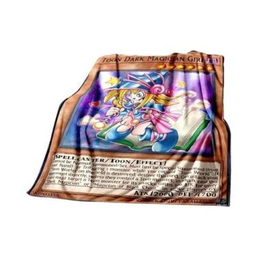 Imagem de Cobertor De Pelúcia Macio Dragão Branco Olhos Azuis Yu Gi Oh Anime Par