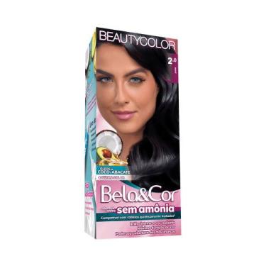 Imagem de Coloração Bela&Cor Sem Amônia 2.0 Preto - BELA E COR