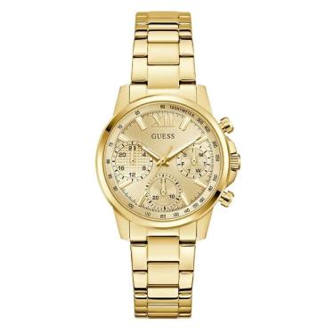 Imagem de Relógio Feminino Guess Bailey Gw0933l2 Dourado