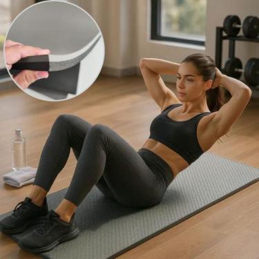 Imagem de Colchonete EVA 100x50 20mm Grosso Emborrachado Academia Pilates Ginast